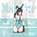 Maki Oze Bunny Girl Enamel Pin Extras
