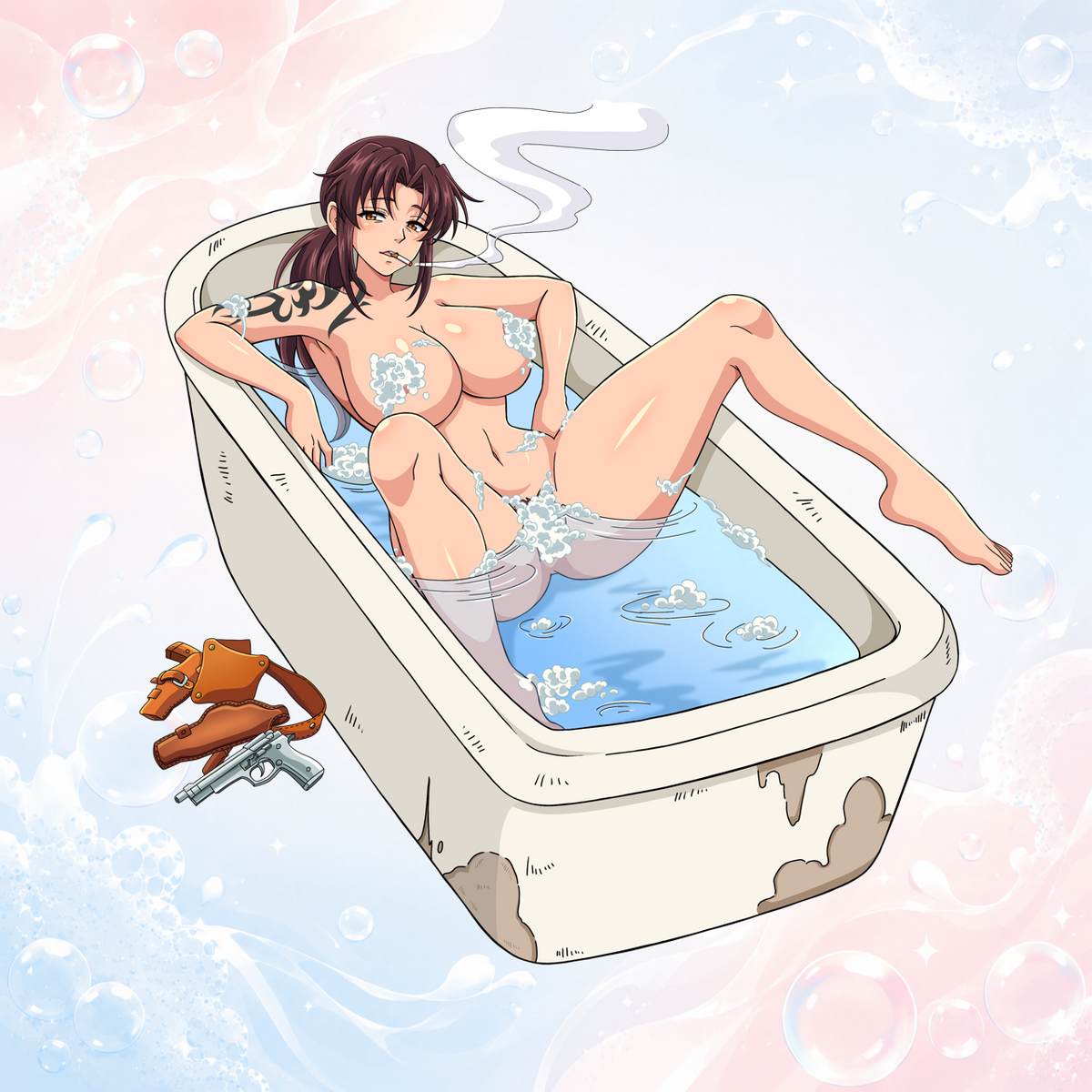 Bath Time Collection 5" Vinyl Decals