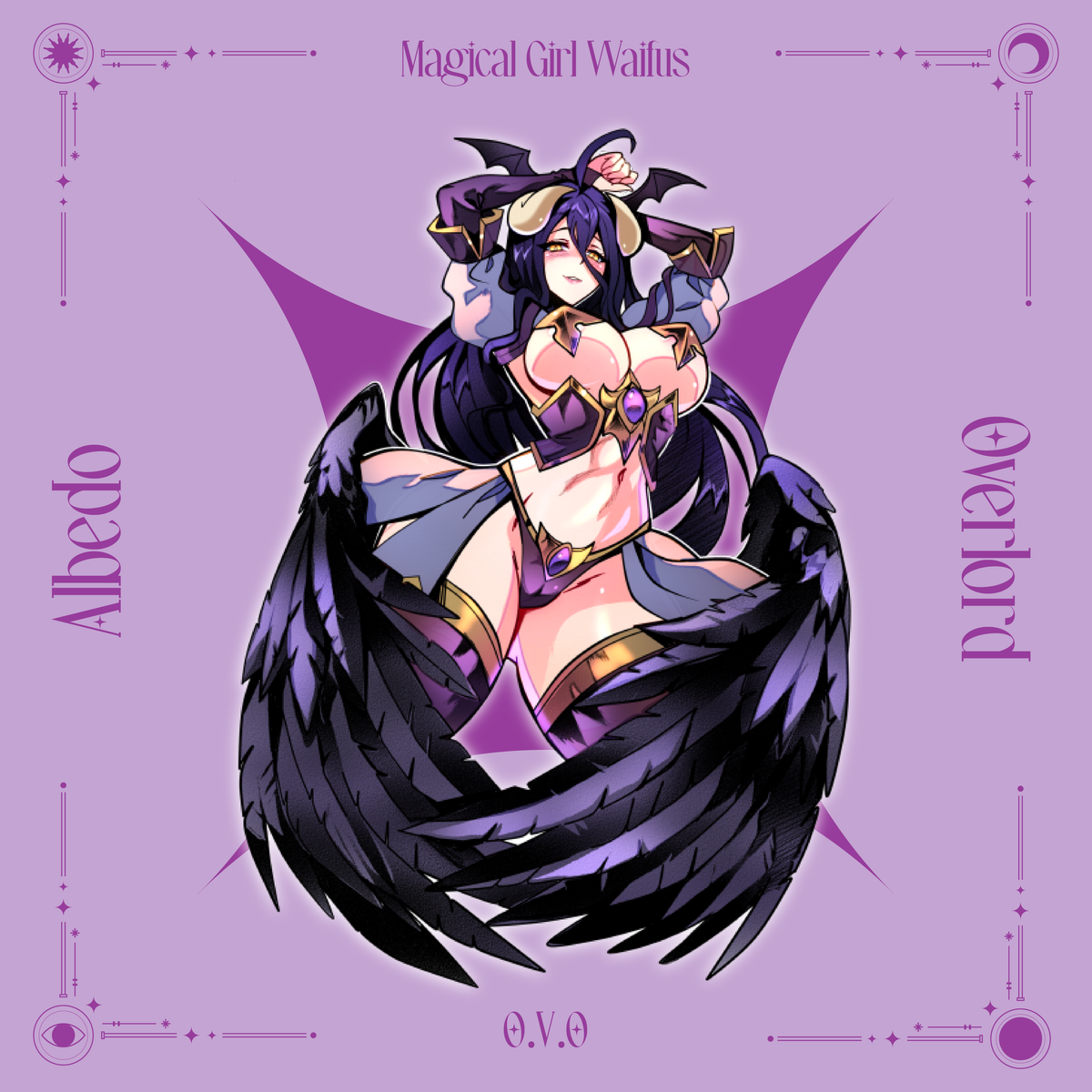 Magical Villain Albedo – Pin extras
