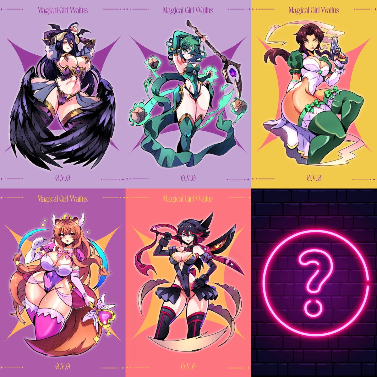 Magical Girl May – Complete Waifu Sticker Bundle