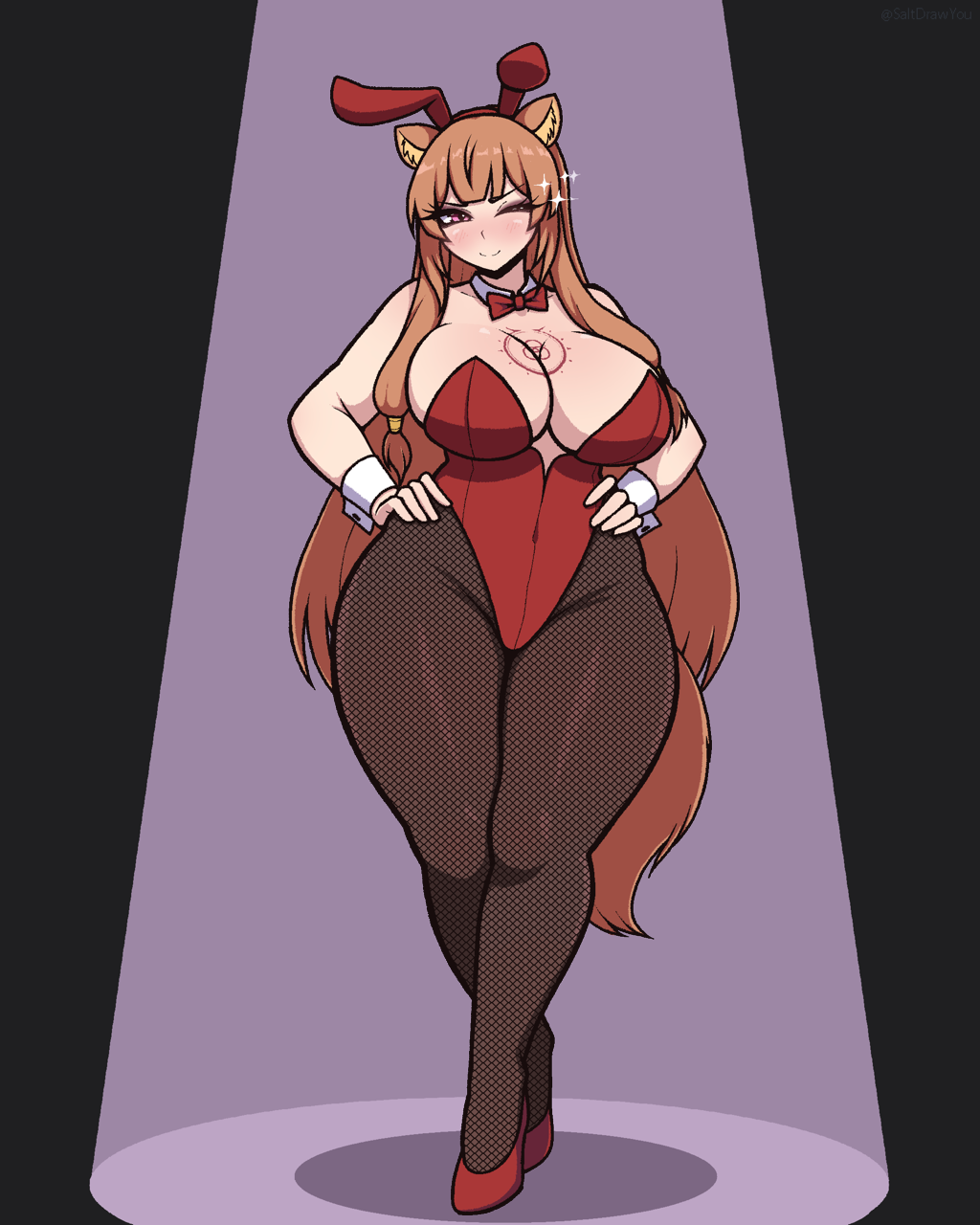 Raphtalia Bunny Girl Pin In Hands