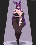 Fern Bunny Girl Sticker In Hands