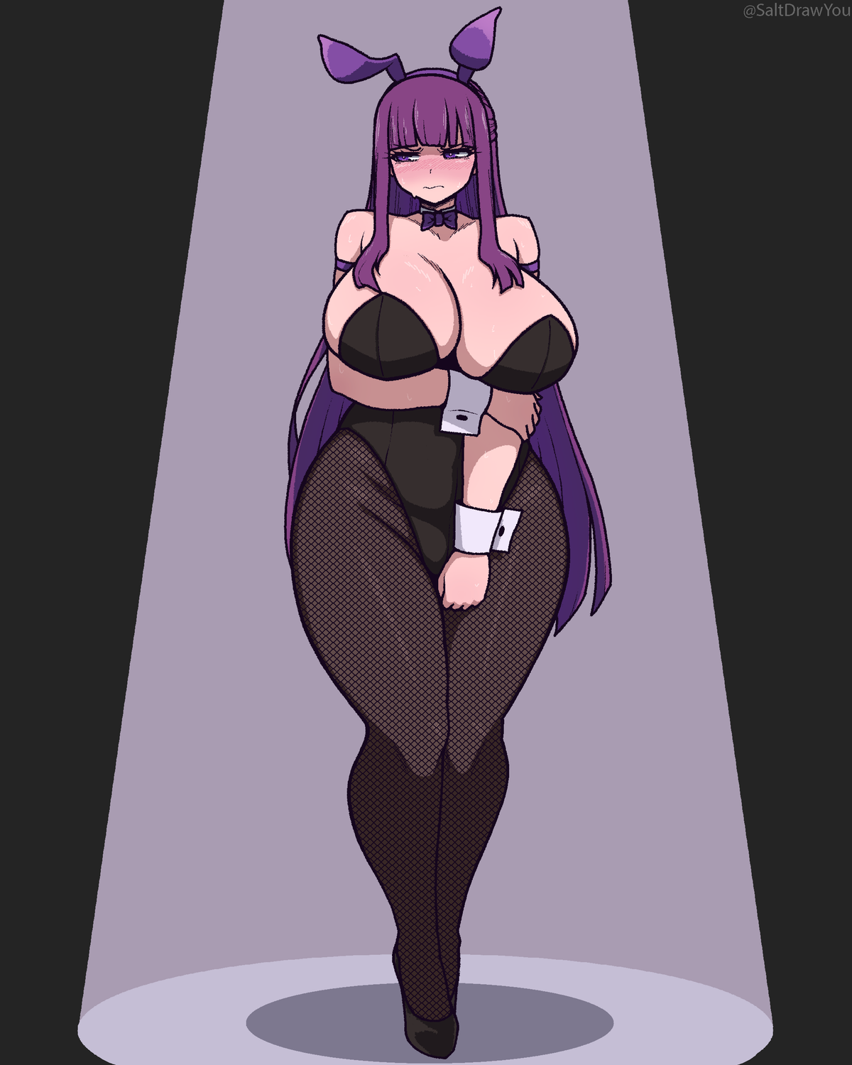 Fern Bunny Girl Pin In Hands